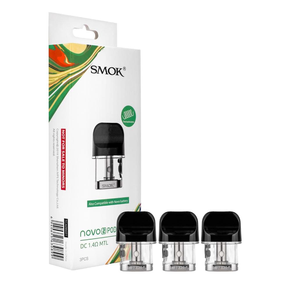SMOK Novo Replacement Pods / Cartridges (Pack Of 3)