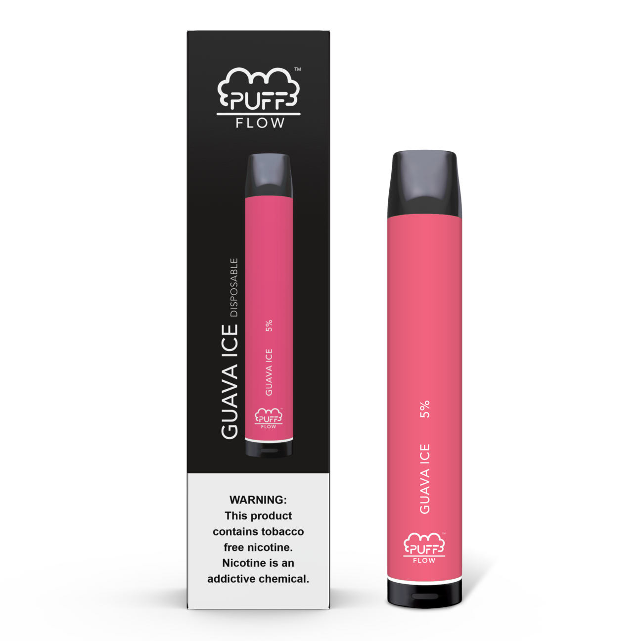 Puff Flow 1800 Puffs Disposable Vape Device Guava Ice