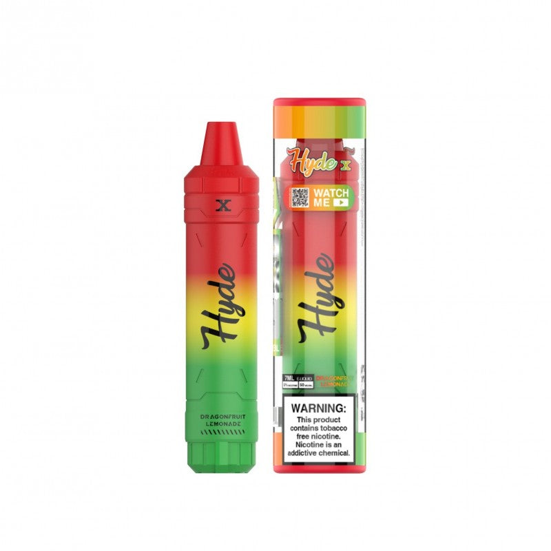 Hyde X 3000 Puffs Disposable Vape Device Dragon Fruit Lemonade