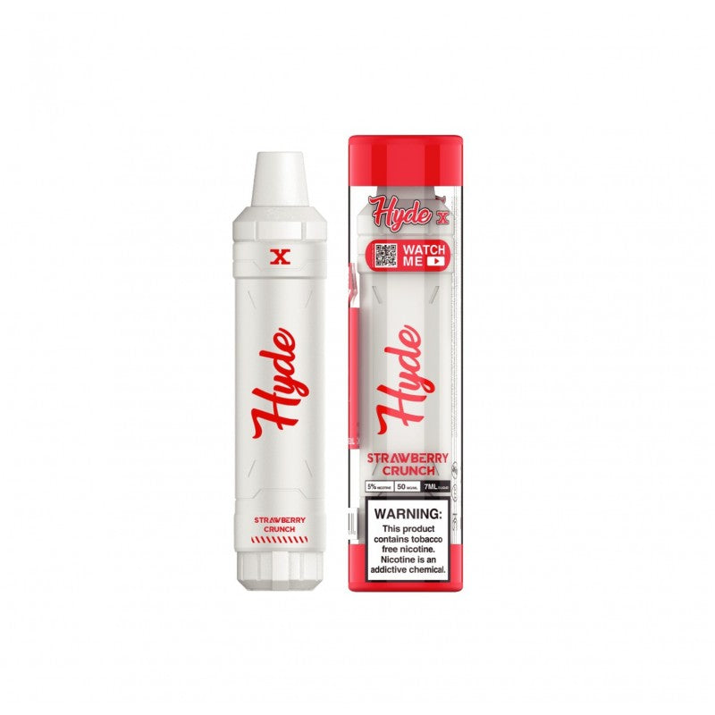 Hyde X 3000 Puffs Disposable Vape Device Strawberry Crunch