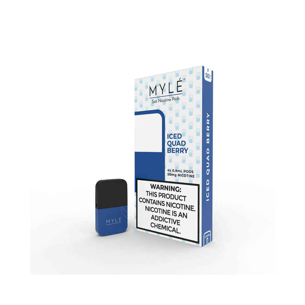 MYLE V4 Replacement Pods – 1 Pack of 4 Pods