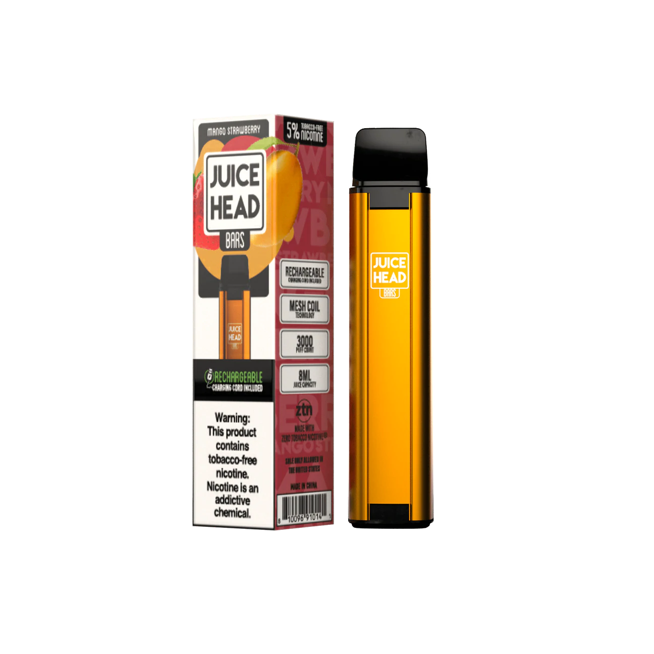 Juice Head Bars 3000 Puffs Disposable Vape