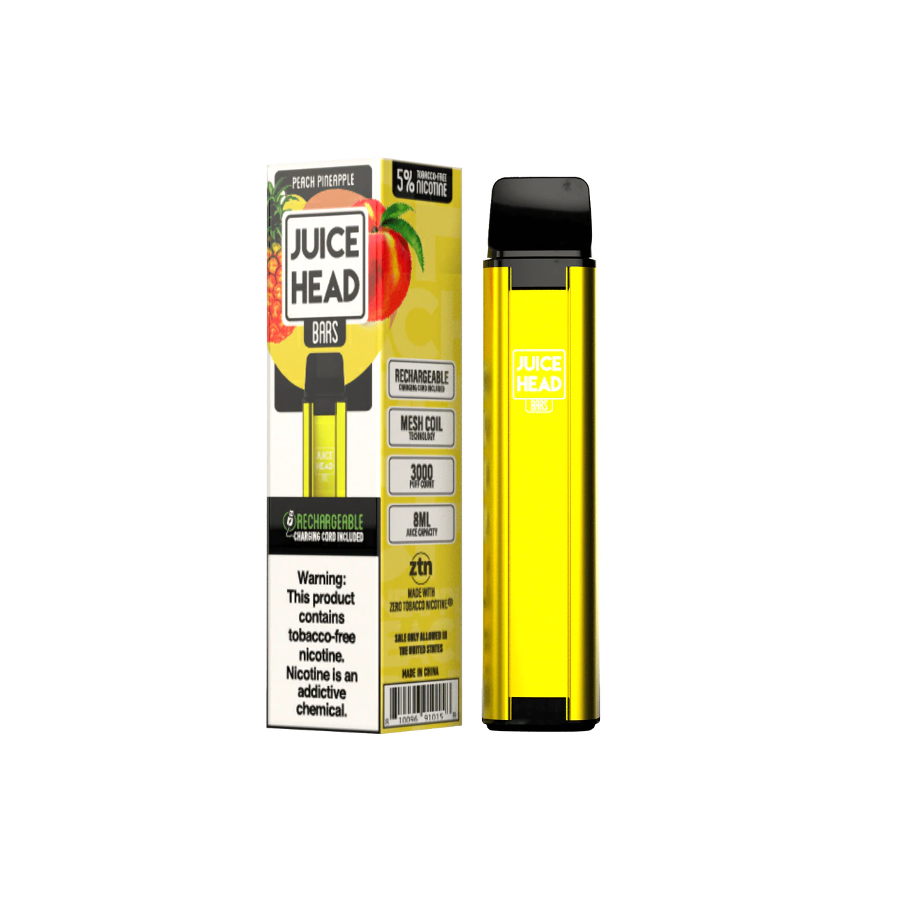 Juice Head Bars 3000 Puffs Disposable Vape