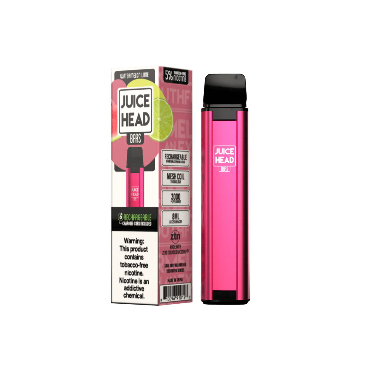 Juice Head Bars 3000 Puffs Disposable Vape