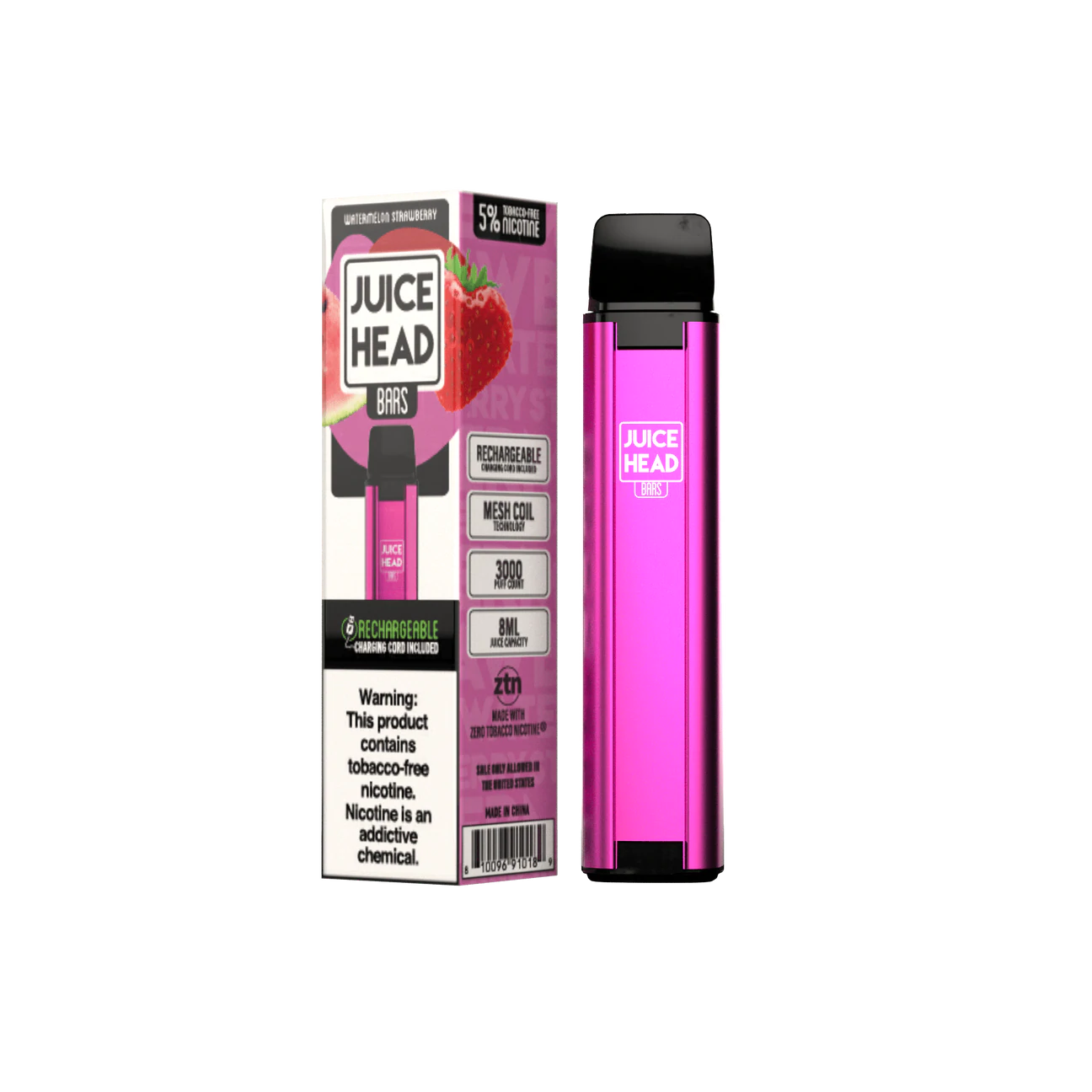 Juice Head Bars 3000 Puffs Disposable Vape