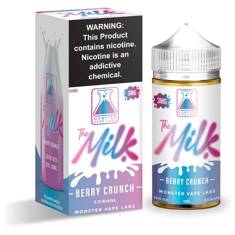 The Milk Berry Crunch Vape Juice By Monster Vape Labs 100ml