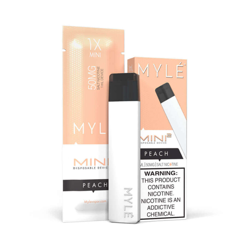 MYLE MINI 2 DISPOSABLE VAPE Peach