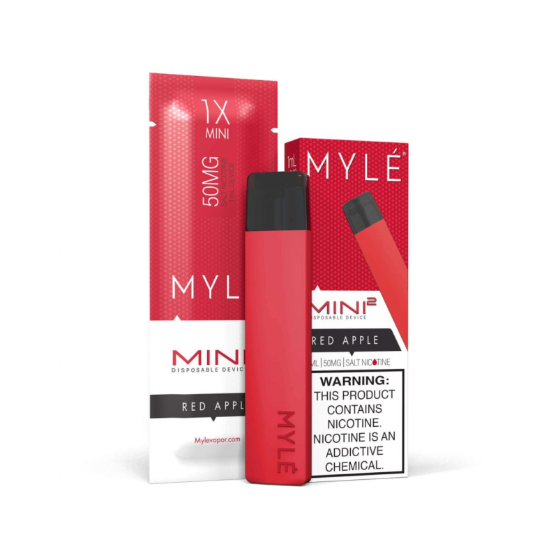 MYLE MINI 2 DISPOSABLE VAPE Red Apple