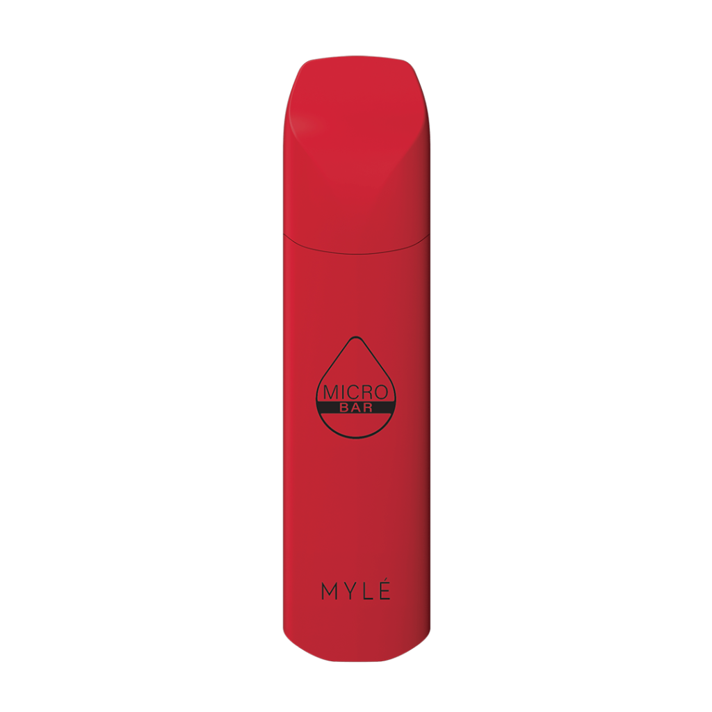 MYLE MICRO BAR 1500 PUFFS DISPOSABLE VAPE DEVICE Red Apple