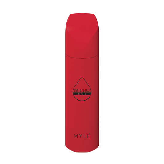 MYLE MICRO BAR 1500 PUFFS DISPOSABLE VAPE DEVICE Red Apple