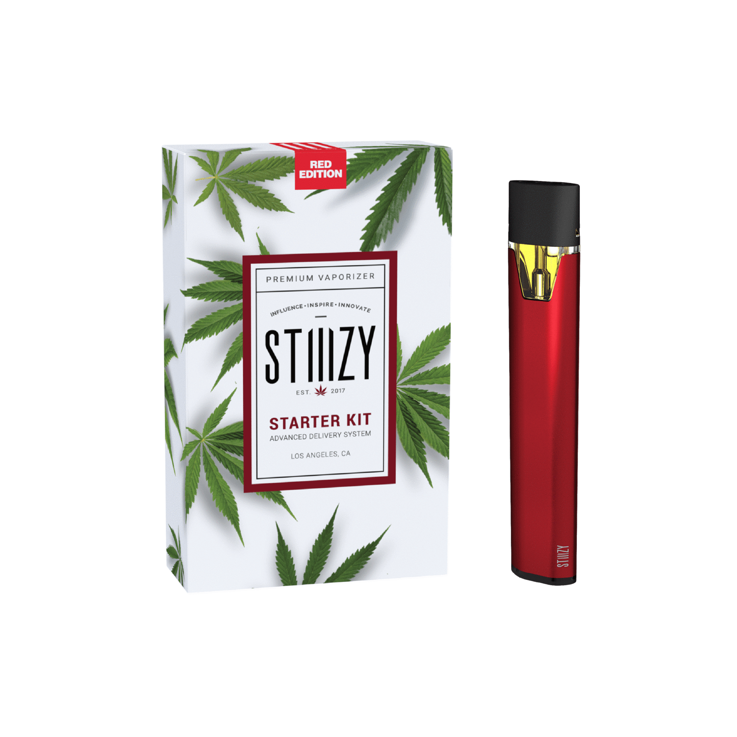 STIIIZY BATTERY STARTER KIT Red