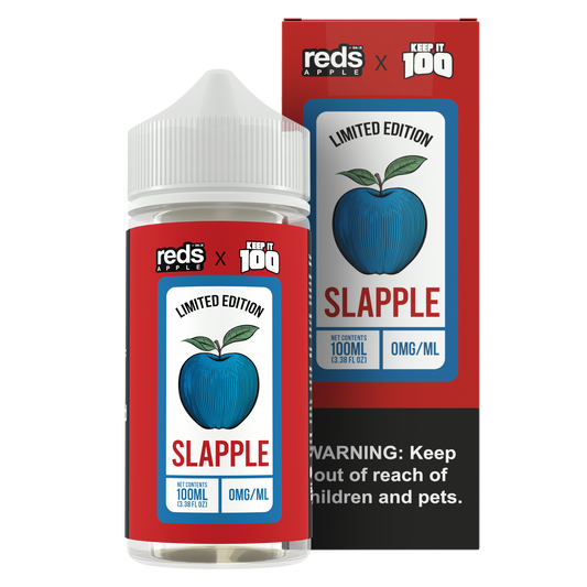 7 Daze Reds X Keep It 100 Slapple E-Liquid 100mL 0mg