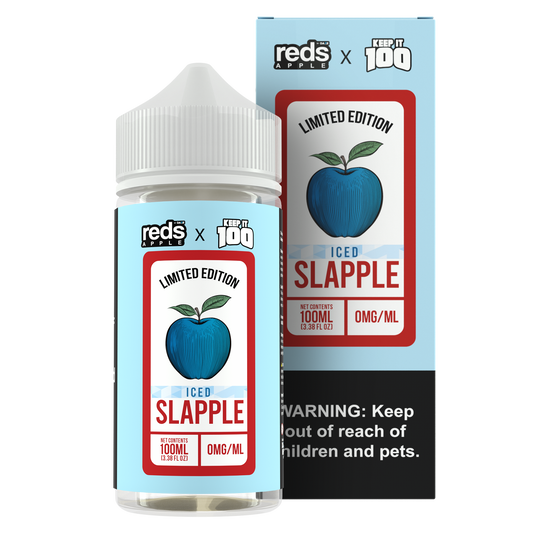 7 Daze Reds X Keep It 100 Slapple Iced E-Liquid 100mL 0mg