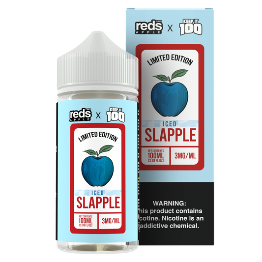 7 Daze Reds X Keep It 100 Slapple Iced E-Liquid 100mL 3mg