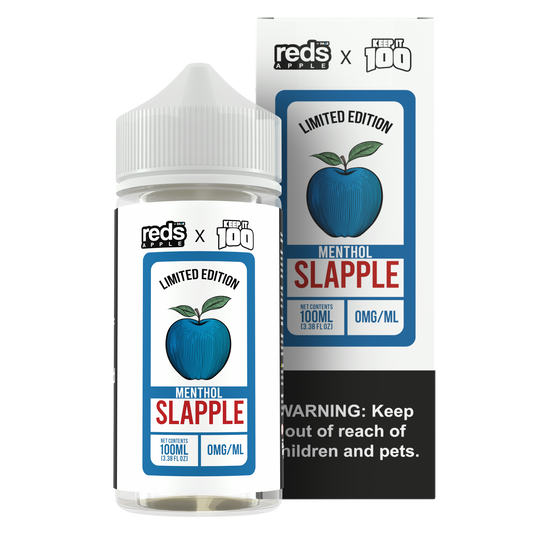 7 Daze Reds X Keep It 100 Slapple Menthol E-Liquid 100mL