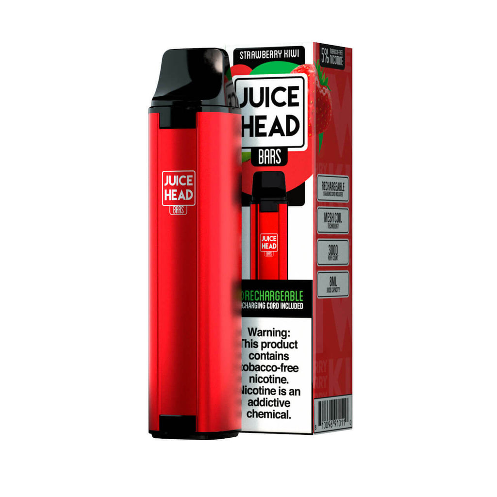 Juice Head Bars 3000 Puffs Disposable Vape Strawberry Kiwi