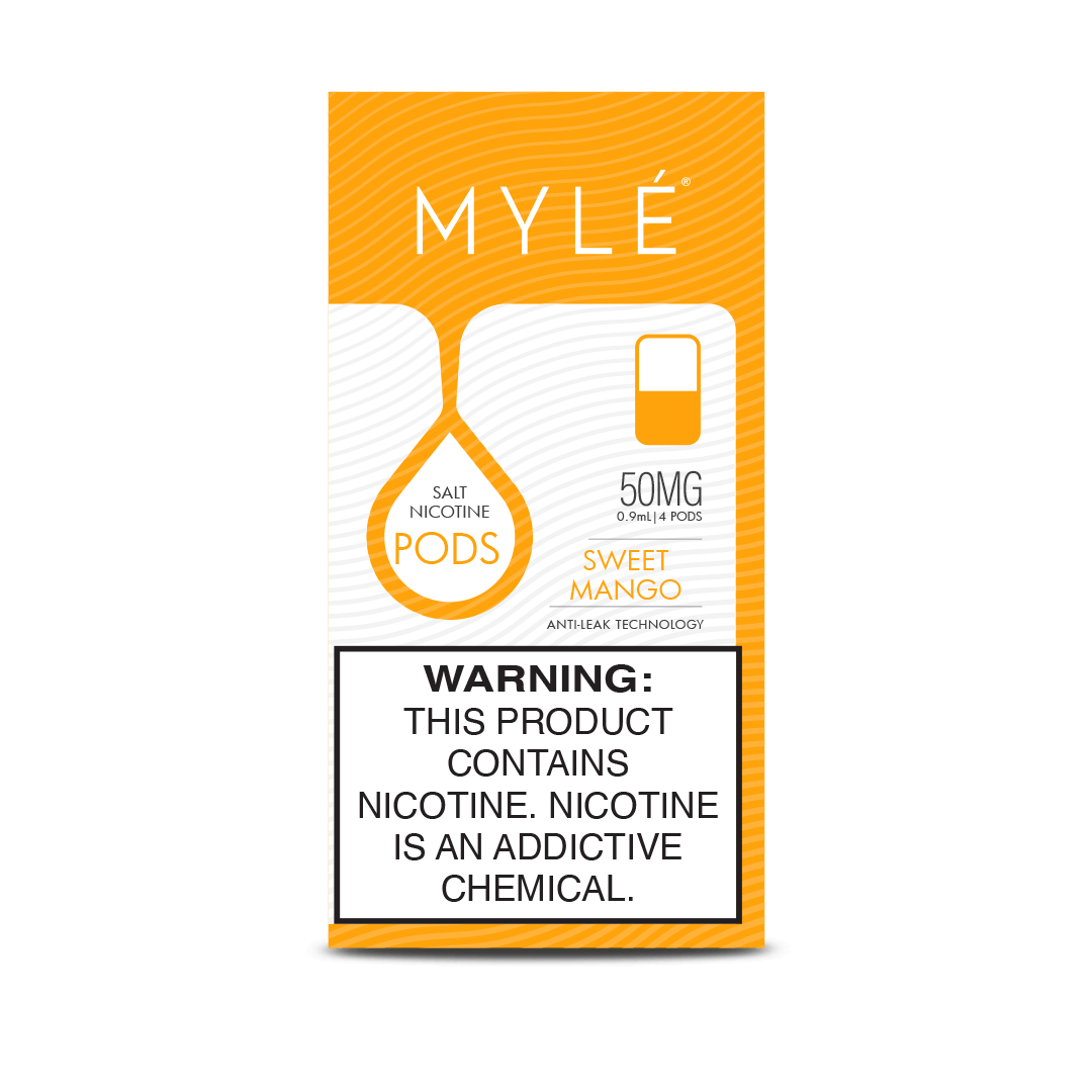 MYLE V4 Replacement Pods – 1 Pack of 4 Pods
