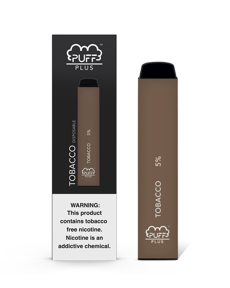 Puff Plus 800 Puffs Disposable Vape Device Tobacco