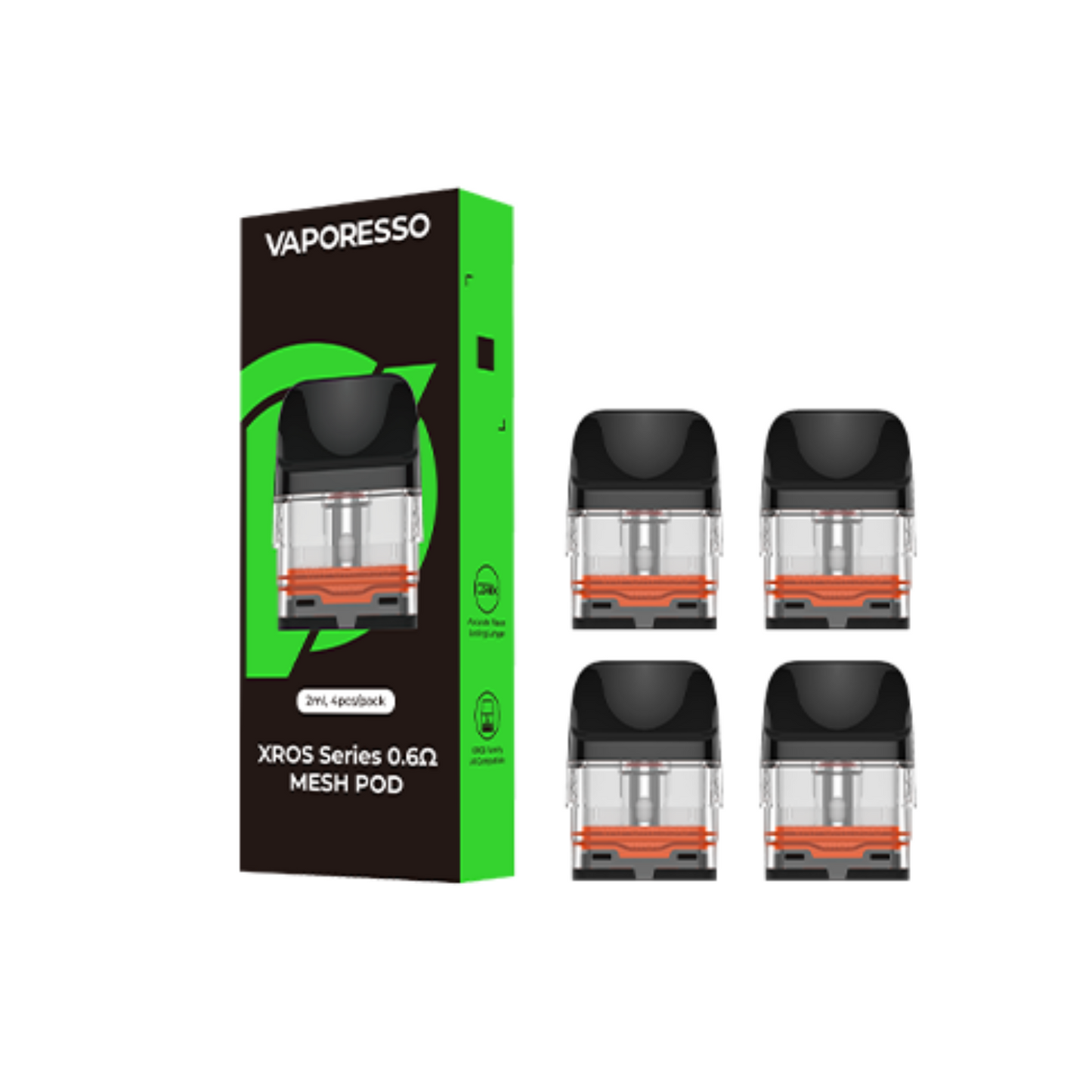 Vaporesso Xros Replacement Pods 4 Pack