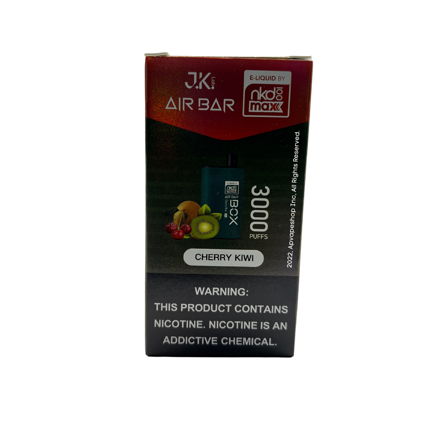 Air Bar Box & NKD 100 Max 3000 Puffs Disposable Vape