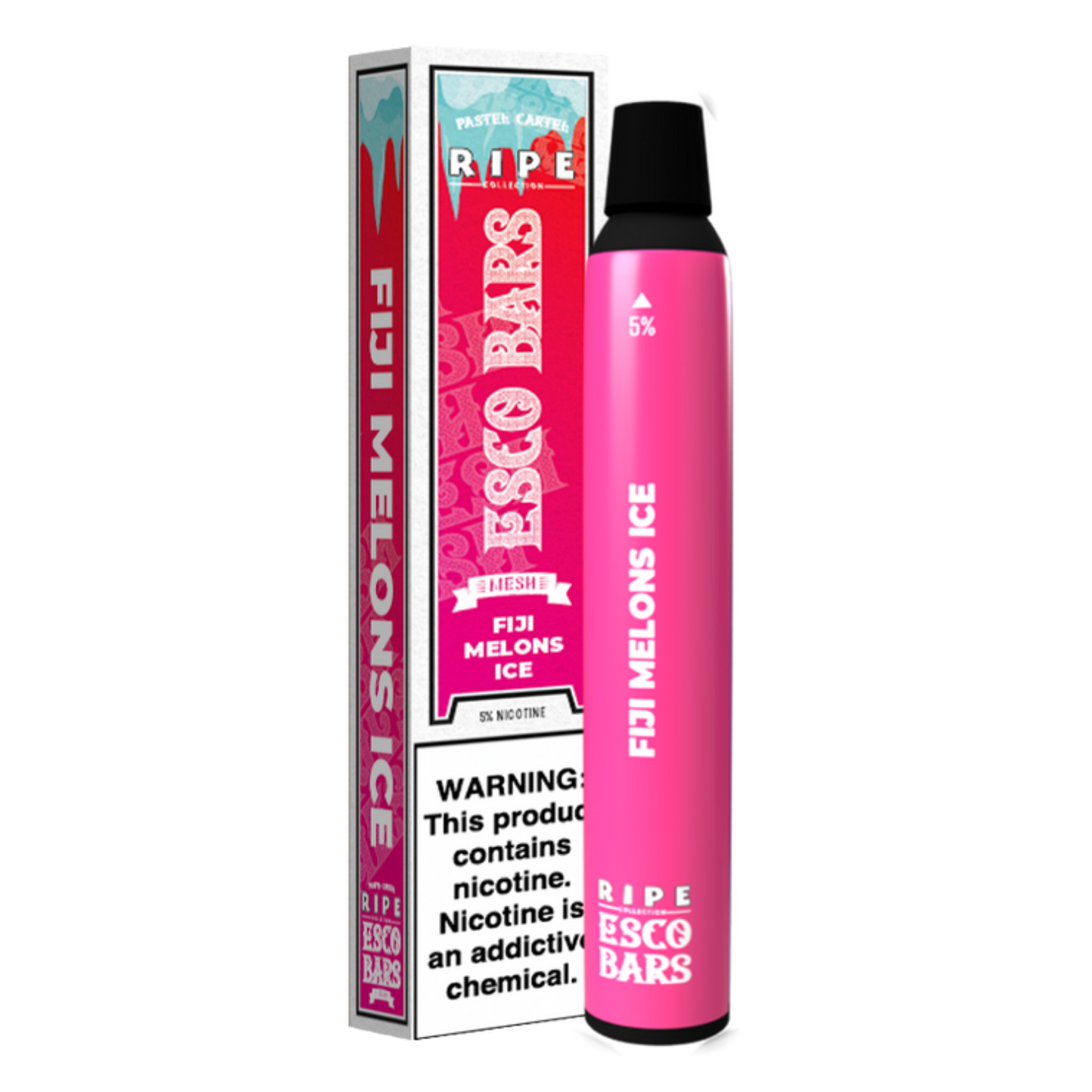 Esco Bars Ripe 2500 Puffs Disposable Vape Device Fiji Melons Ice