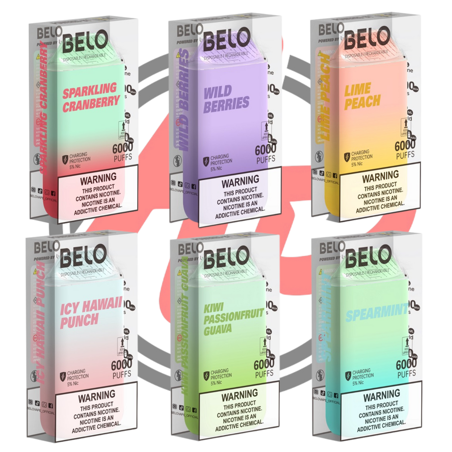 Lykcan Belo 6000 Puffs Disposable Vape Device