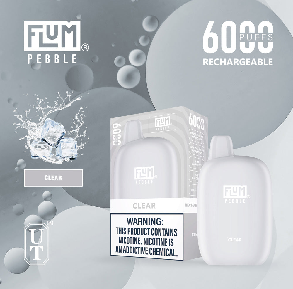 Flum Pebble Vape 6000 Puffs Disposable Device