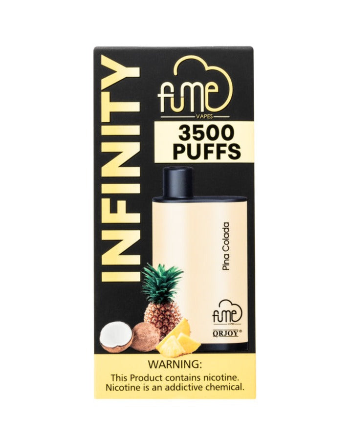 Fume Infinity 3500 Puffs Disposable Vape Device Pina Colada