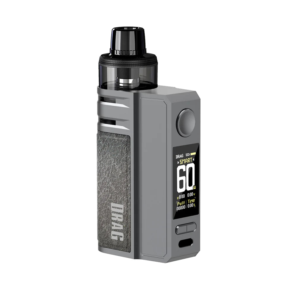 Voopoo Drag E60 Pod Mod System Starter Kit Grey