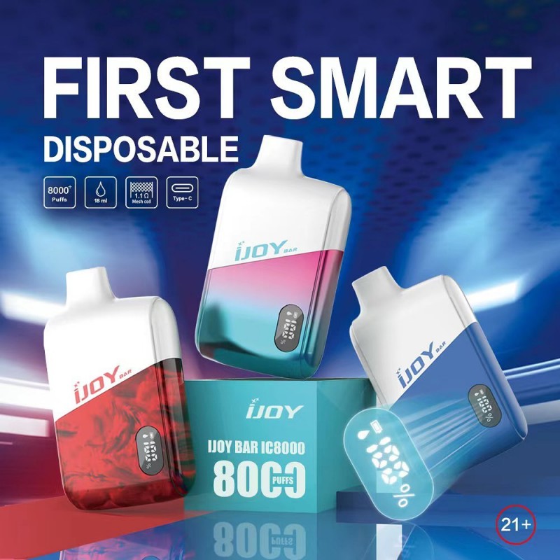 iJoy Bar IC8000 Disposable Vape Device