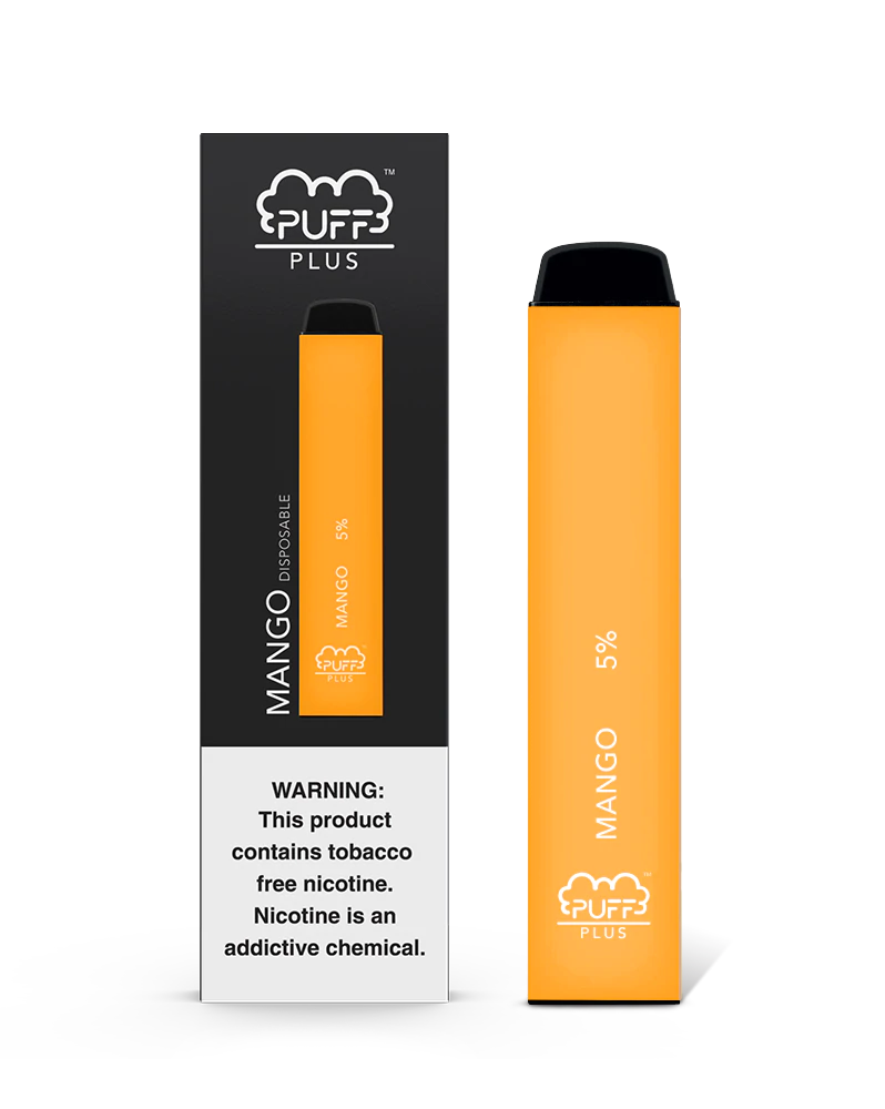 Puff Plus 800 Puffs Disposable Vape Device Mango