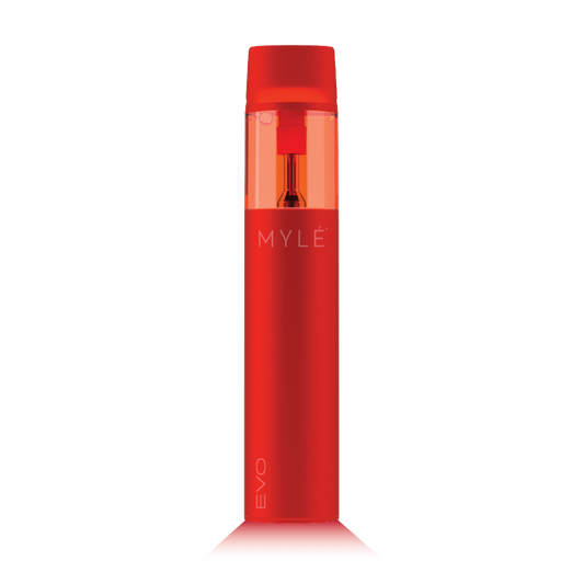 MYLE EVO 2500 PUFFS DISPOSABLE VAPE DEVICE Red Apple