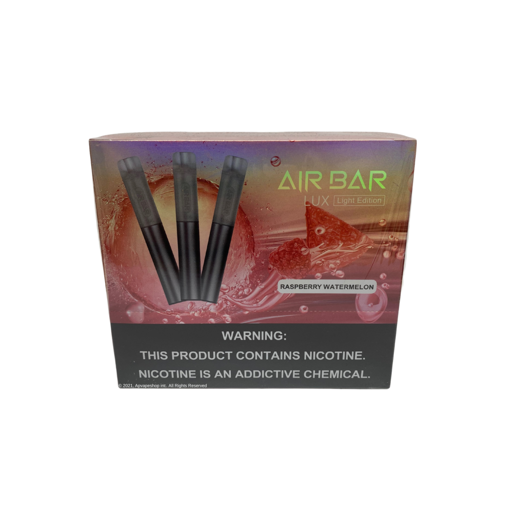 AIR BAR LUX DISPOSABLE VAPE Raspberry watermelon