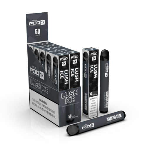 VGOD POD 1K PUFFS DISPOSABLE VAPE DEVICE Lush Ice