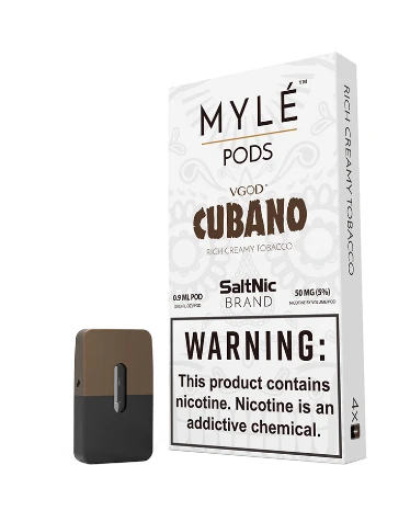 MYLE PODS V1 (4 POD PACK) Cubano