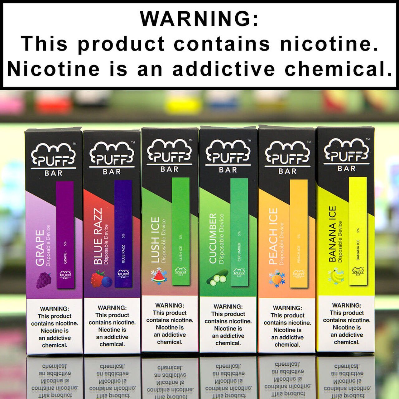 PUFF BAR DISPOSABLE VAPE