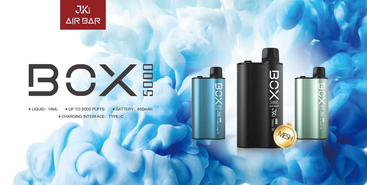 Air Bar Box 5000 Puffs Mesh Disposable Vape