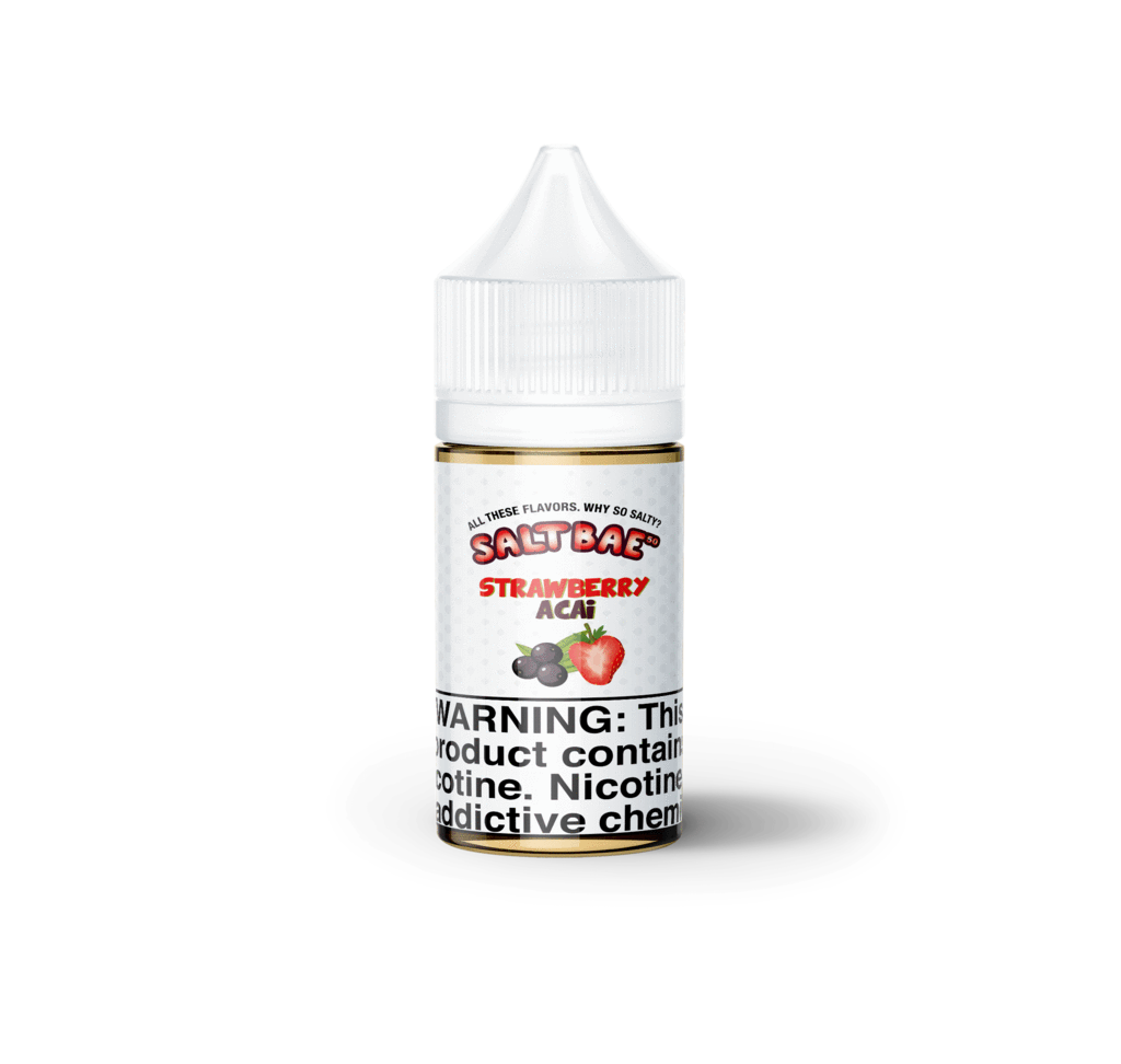 Saltbae50 - Strawberry Acai Salt Nic (30ml) 50mg