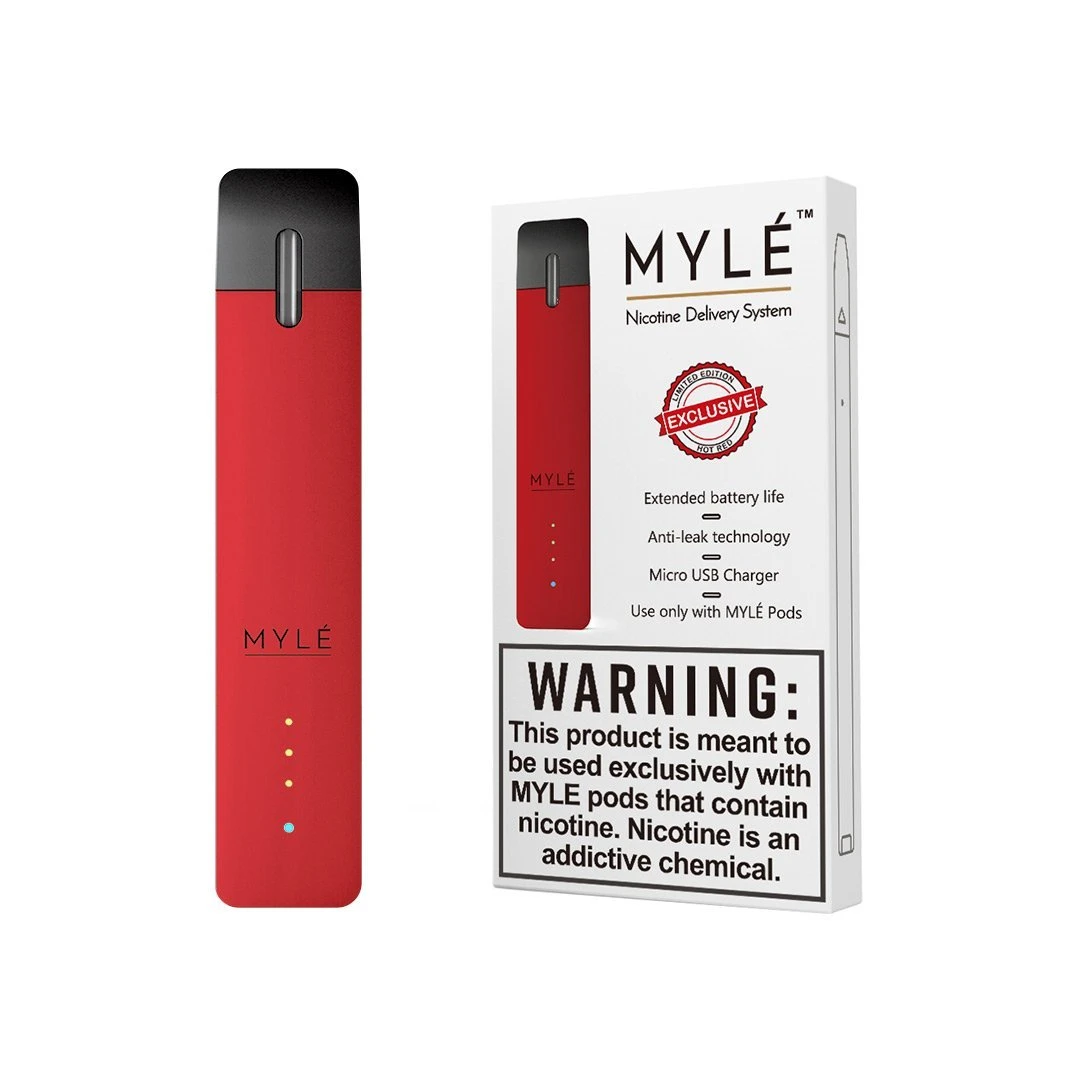 MYLE VAPE DEVICE V1 Hot red