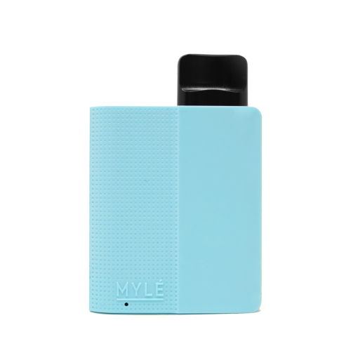 MYLE Clip rechargeable disposable vape device Iced Blueberry