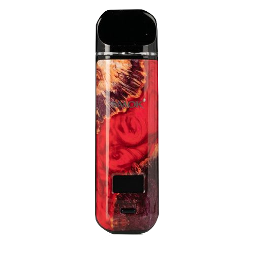 Smok NOVO X Pod System Red Stabilizing Wood