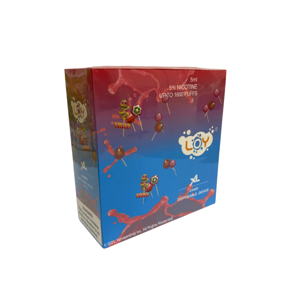 Loy XL 1500 Puffs Disposable Vape Device Candy