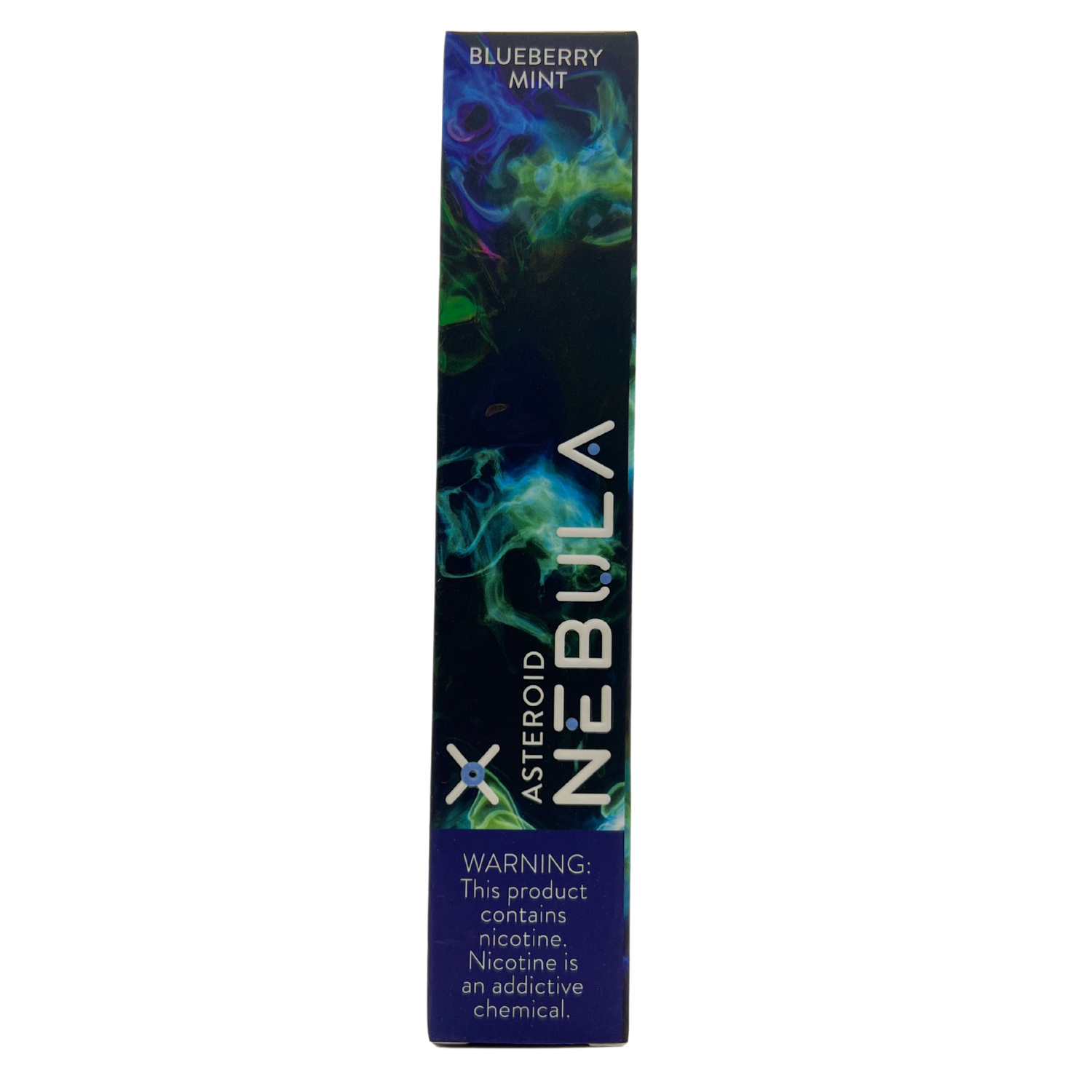 Nebula Asteroid 1800 Puffs Disposable Vape Device Blueberry Mint