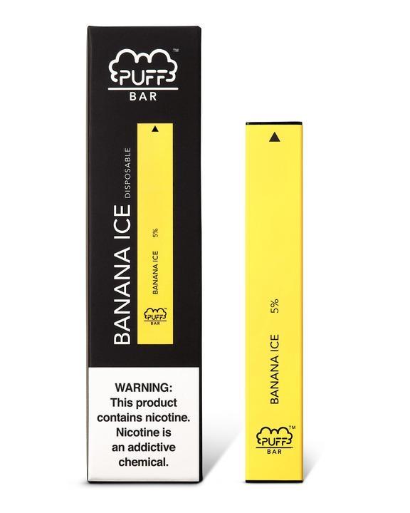 PUFF BAR DISPOSABLE VAPE Banana ice
