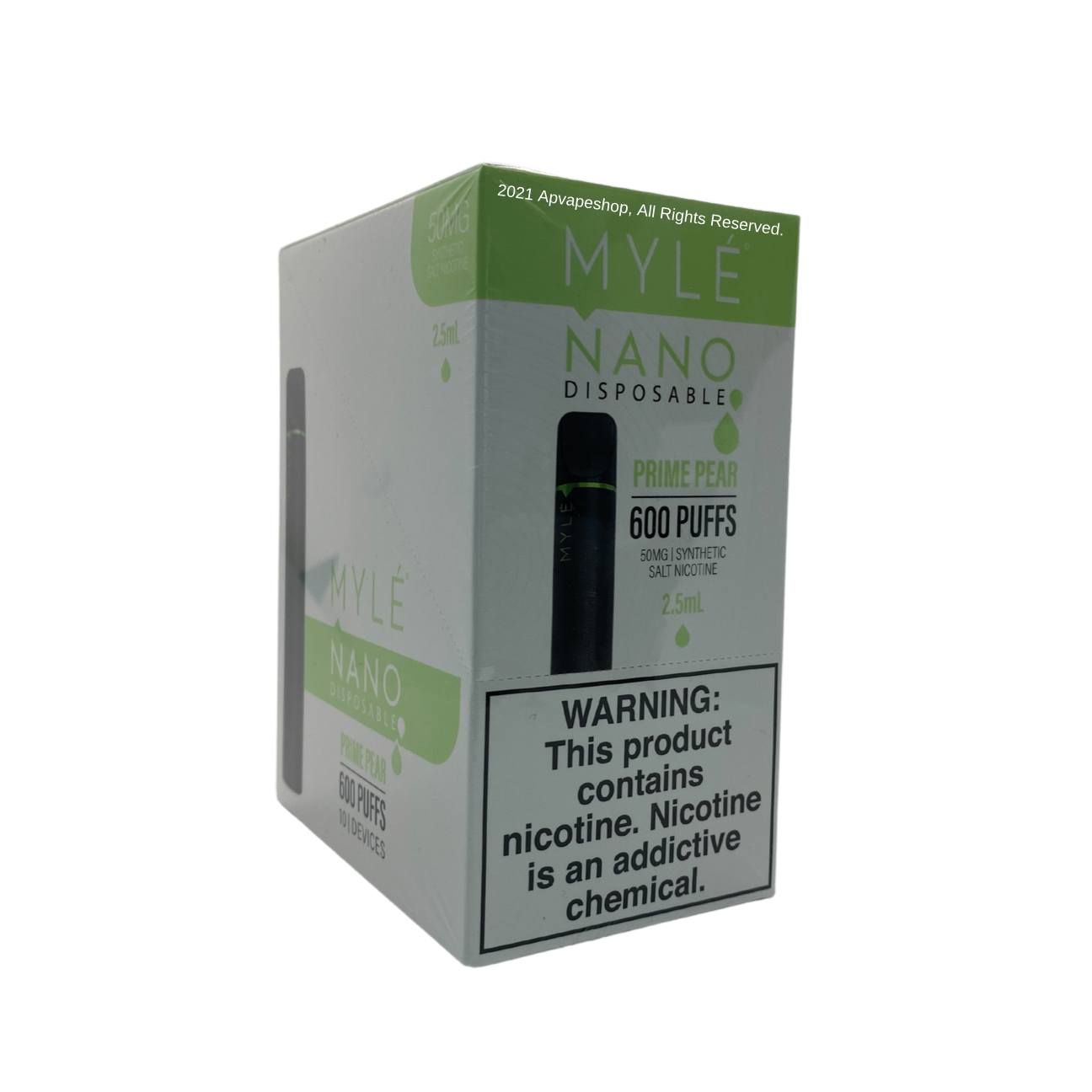 MYLE NANO DISPOSABLE VAPE DEVICE