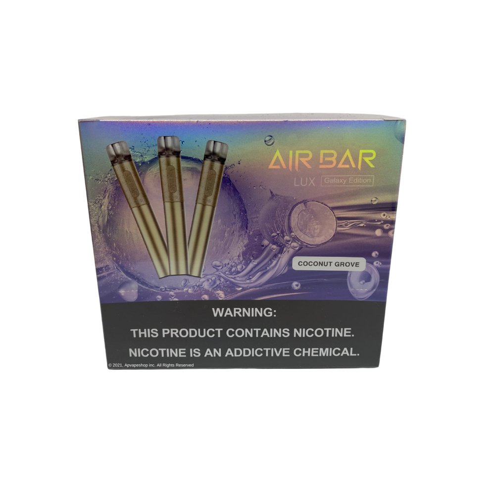 AIR BAR LUX DISPOSABLE VAPE Coconut grove