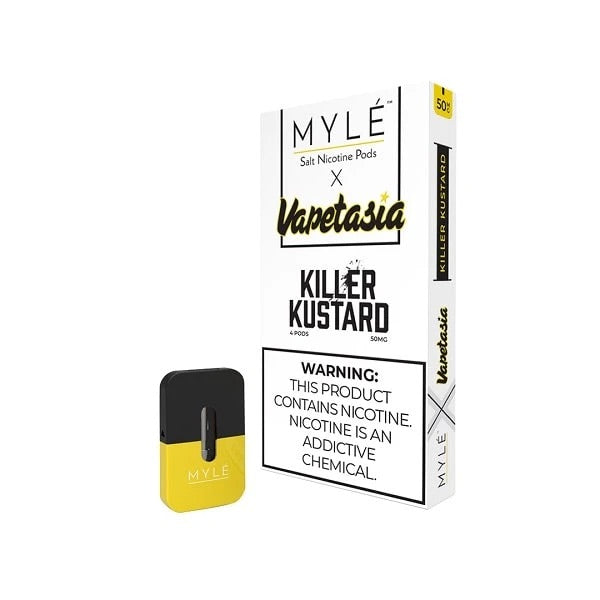 MYLE PODS V1 (4 POD PACK) Killer Custard