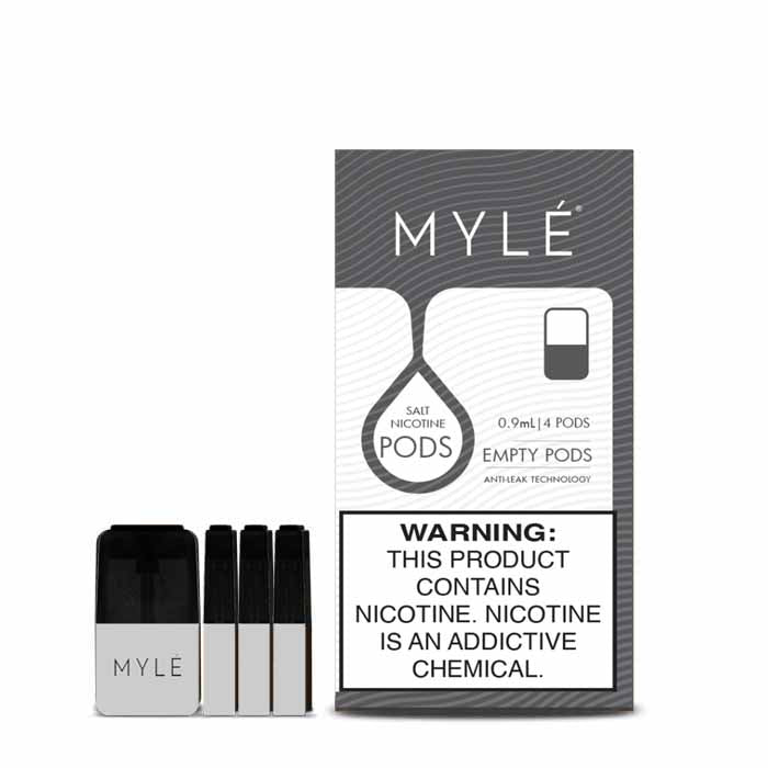 MYLE V4 Replacement Pods – 1 Pack of 4 Pods