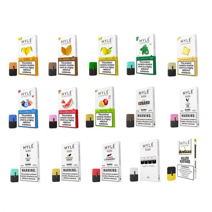 MYLE PODS V1 (4 POD PACK)