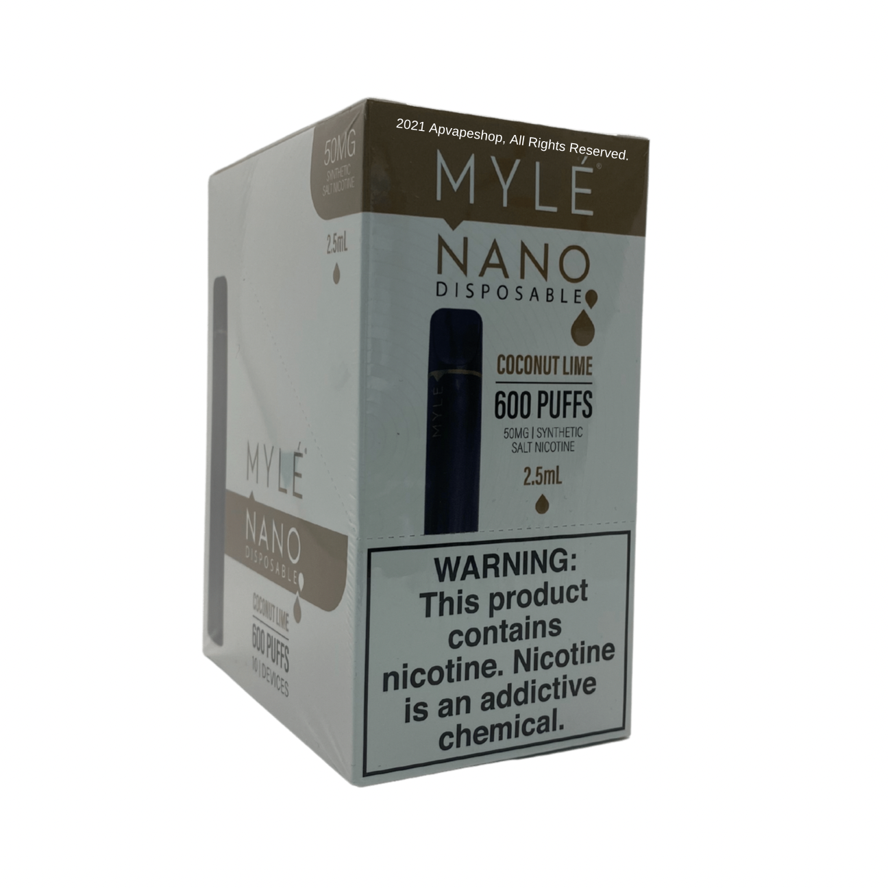 MYLE NANO DISPOSABLE VAPE DEVICE